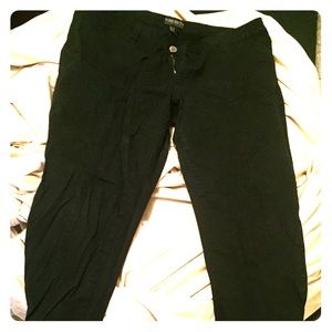 Black plus size jeans